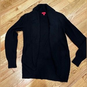 Black lightweight open cardigan - Elle brand - XS